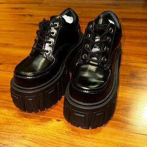Dolls Kill Platform Loafers